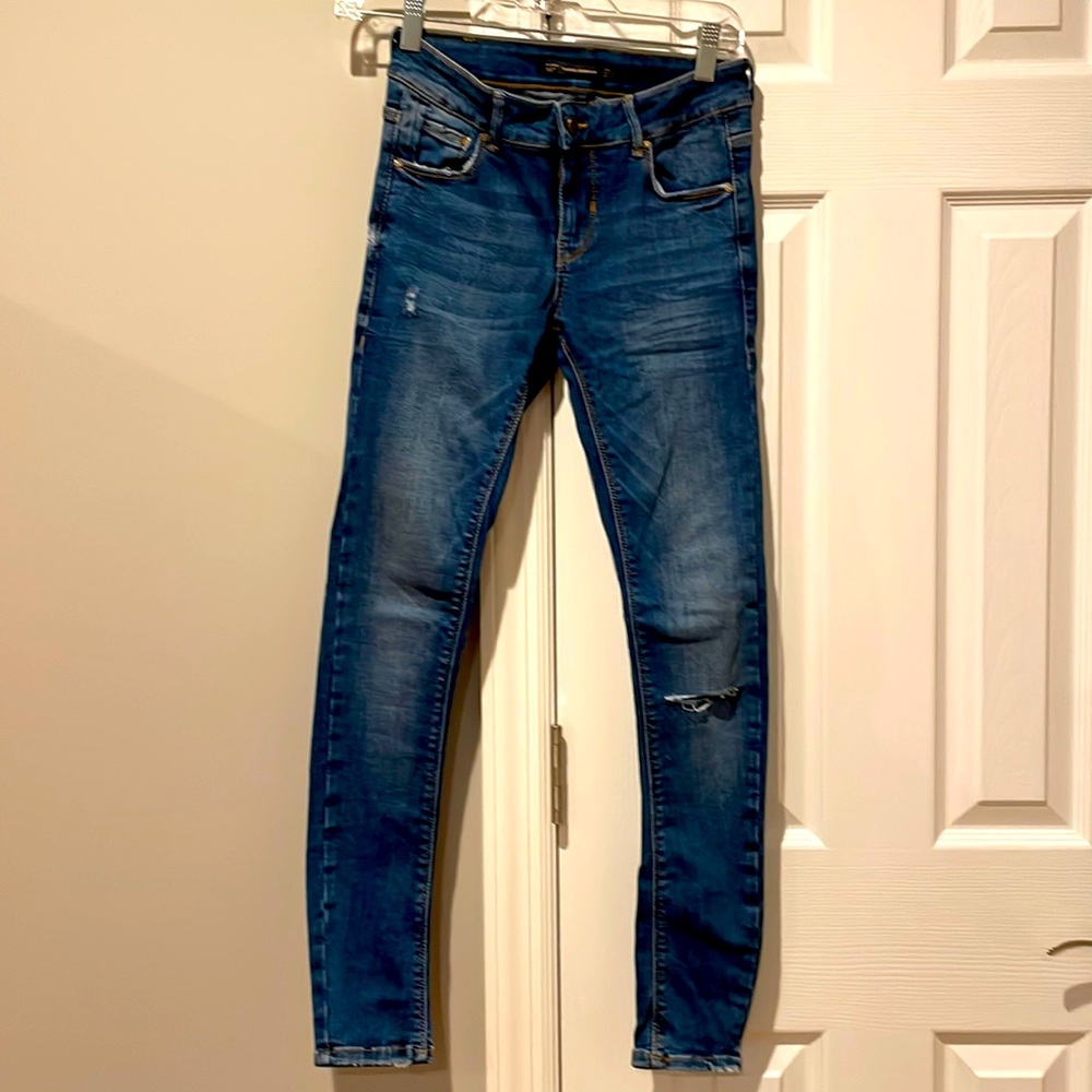 Zara size 4 indigo jeans